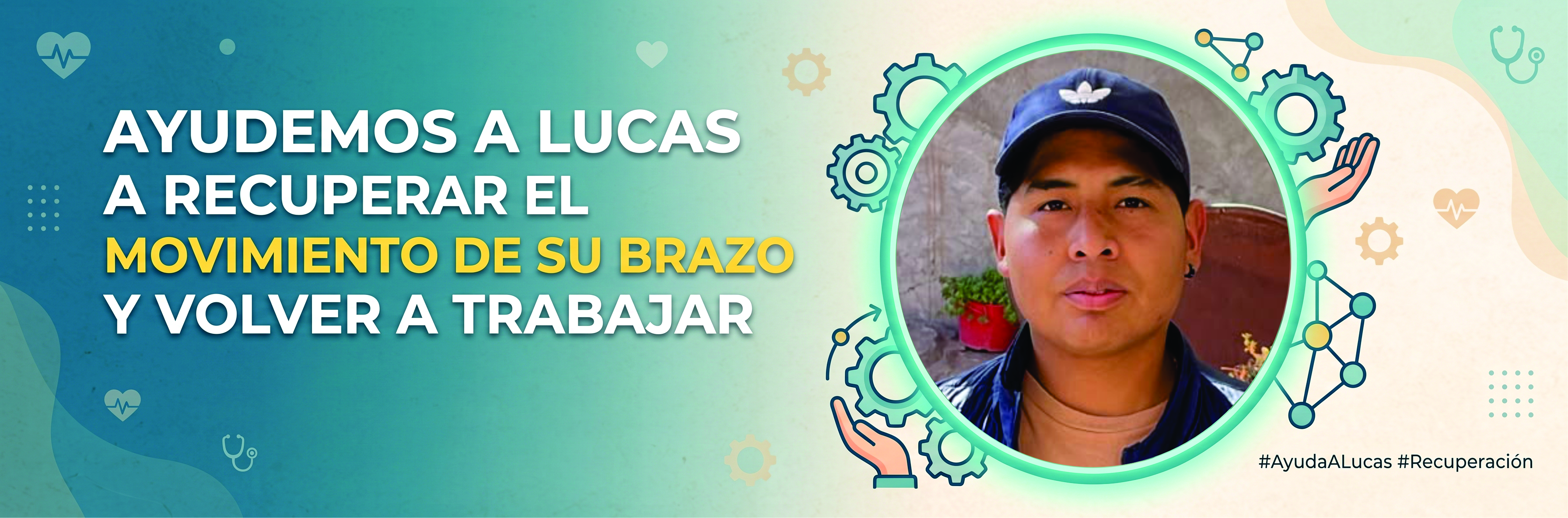 Tilcara acompaña a Lucas Tolaba: una campaña solidaria por la recuperación de un joven emprendedor